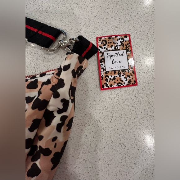 NWT Brighton Spotted Love Swing Bag - Picture 4 of 9